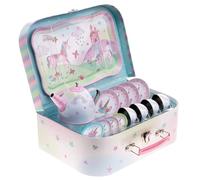 Jewelkeeper Service de Thé Enfants - Jouet de Cuisine en Coffret Cadeau - pour 3 Ans et Plus - Jouet Fille Dînette - Accessoire de Jeux - Jouets Enfant - Idéal pour Noël