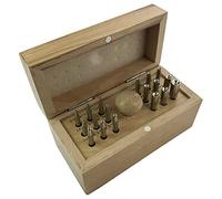 Jewellers Craft Lot de 18 poinçons Ronds pour bijoutier