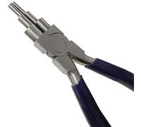 Jewellers Tools 135 Pinces rondes étagées à 6 niveaux pour emballage de fil de 2 à 8 mm