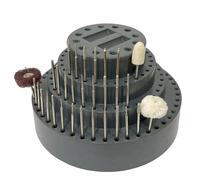 Jewellers Tools Support rotatif à 114 trous : porte-foret rotatif pour fraises (515)