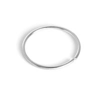 jewellerybox Anneau de Nez en Or Blanc 9 Carats