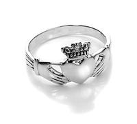 jewellerybox Bague de Claddagh en Argent 925/1000 - Taille 58