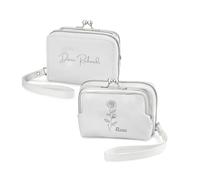 jewelora Portefeuille en Cuir avec Nom Anniversaire Fleur Photo Personnalisé Portefeuille Femme Cadeaux pour Femmes Fête des Mères Anniversaire de Maman (B)