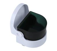 Jewelry Cleaner - Ultrasonic Jewelry Cleaner | Cleaning Machine, Household Retainer Cleaning Machine Single-Button Open Cover Design Efficient Cleaniing For Glasses, Bracelets, Dentures, Shavers & E
