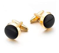 Jewelry Cufflinks Men's Cufflinks Enamel Cufflinks Gold Round Cuff Nails Round Cuff Painted Buttons Cufflinks for All Kinds of Shirts