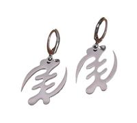 jewelry New 2025 Stainless Steel Adinkra Gye Nyame Earrings Ghana African Jewelry Earring, Anniversary Birthday Gift With For You Jewelry Fashion Accessories eative Gift jewelry