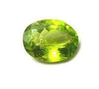 Jewelryonclick Natural Peridot Calibré Gemone Gem Forme ovale Chakra Faute guérison Leo Zodiac Astronomie and Astrology Sign Bijoux Making Gemstone 1.45 Carat JCPTLG175