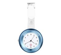 JewelryWe Montre Infirmière pour Blouse: Montre à Clip Quartz Accessoire Infirmiere avec Cadran à Grands Chiffres Arabes Lisibles Pratique pour Blouse Médicale, Cadeau Journée des Infirmières