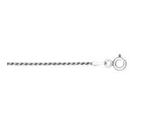 JewelryWeb Chaîne en argent sterling 925 avec fermoir mousqueton 1,25 mm finition rhodium pour homme et femme, 41 centimeters, Métal Argent Métal Rhodium Argenté, Pas de gemme