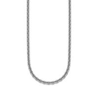 JewelryWeb Chaîne en argent sterling 925 plaqué rhodium de 3,1 mm à maillons ronds de 41 cm pour homme et femme