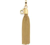 JEWELS BY LEONARDO 024405 Pendentif Clip & Mix Pietra en acier inoxydable doré avec plusieurs chaînes vénitiennes et pierre en verre transparent Cadeau pour femme, Eine Größe, Acier inoxydable, Pas de