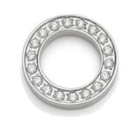 Jewels by Leonardo Bague en acier inoxydable GR CLIP&Mix, Acier inoxydable, Zircone cubique