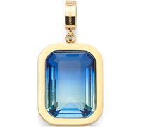 JEWELS by Leonardo Pendentif Clip & Mix Priska • Pendentif en acier inoxydable doré • Baguette à facettes • Bijou cadeau pour femme • 024967, 3,4 cm, Acier inoxydable, Pas de gemme