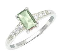 JEWELSTREZORO Bague en argent sterling 925 avec pierres précieuses Améthyste verte pour hommes et femmes,bijoux faits main TSR1239AL_14 (60 (19.1))