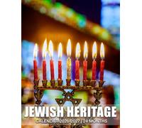 Jewish Heritage Calendar 2026 - 2027: Thoughtful Two Year Planner from 2026 to 2027 with US Holidays for Christmas and Party Surprises