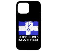Jewish Lives Matter Drapeau d'Israël Save Jerusalem Proud Jew Coque pour iPhone 16 Pro Max