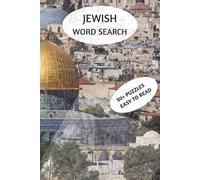Jewish Word Search Puzzle Book: Over 50 Themed Puzzles Celebrating Jewish Culture & Tradition | A Relaxing & Fun Brain Game Gift for Jewish Holidays, Family, and Friends