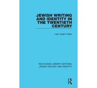 Jewish Writing And Identity In The Twentieth Century
