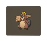 JEWOSS Tapis de souris multi-code imprimé castor - Protection de l'environnement - Multifonctionnel