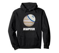 Jewpiter Funny Jupiter Joke Humour juif Pun Kippa Sweat à Capuche