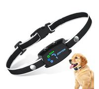 Jewyow Collier Anti Aboiement Chien, Détection Intelligente des Aboiements,3 Modes Beep/Vibration/Beep&Vibration, Étanche IP67, Affichage LED Intelligent, pour Petit et Gros Chien - Noir