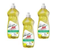 Jex Liquide vaisselle main Citron, Flacon 1 L - Jaune
