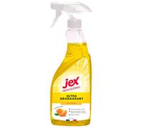 JEX Professionnel - Ultra dégraissant - Nettoie, parfume et dégraisse - Parfum citron - Spécial graisses cuites - contact alimentaire - 750ML- Fabrication française
