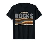 J'examine Les Roches et j'apprends Les modèles Géologie Science T-Shirt
