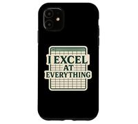 J'excelle dans Tout ce Qui concerne Funny Spreadsheet Expert Comptable Coque pour iPhone 11