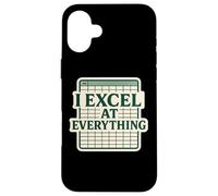 J'excelle dans Tout ce Qui concerne Funny Spreadsheet Expert Comptable Coque pour iPhone 16 Plus