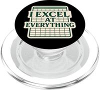 J'excelle dans Tout ce Qui concerne Funny Spreadsheet Expert Comptable PopSockets PopGrip pour MagSafe