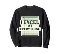 J'excelle dans Tout ce Qui concerne Funny Spreadsheet Expert Comptable Sweatshirt