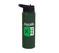 J'excelle Tableau Excel Feuilles De Calcul Logiciel Tableur Stainless Steel Insulated Water Bottle