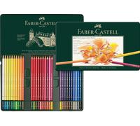 Jexnovashop-110060 Crayon De Couleur Polychromos Boîte Métal De 60 Pièces Multicolor