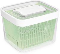 JEXNOVASHOP-11140000 Greensaver Boîte de Conservation Plastique Blanc 4 L