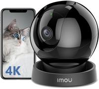 JEXNOVASHOP-4K(8MP) Caméra Surveillance WiFi Interieur Caméra 360° Connectée Détection Humaine/Animale AI Suivi Intelligent Mode Privé Audio Bidirectionnel Compatible Alexa pour Bébé