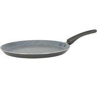 Jexnovashop-539346 Poêle À Crêpes Aluminium Autan Ø 26cm - Revêtement Antiadhésif Sain En Céramique Effet Pierre - Crêpière Coloris Gris - Manche Thermorésistant Silicone - Tous Feux Dont Induction