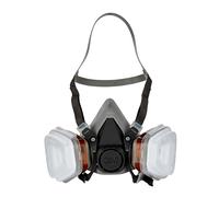 JEXNOVASHOP-6002C ¿ Masque de Peinture réutilisable, masque anti poussiere, masque a gaz, Filtres remplaçables, A2P2, 1 kit