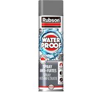 JEXNOVASHOP-Aquablock Revêtement d'Étanchéité en Spray Gris 300 ml, spray d'étanchéité pour colmater fuites et fissures, caoutchouc liquide pour réparations séchage rapide