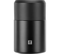 JEXNOVASHOP-Boîte Isotherme, 700 ml, Acier Inoxydable Double Paroi, Noir, série Thermo