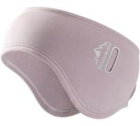 Jexnovashop-Cache-Oreilles Et Bandeau En Polaire Pour Le Sport - Pour Homme Et Femme - Parfait Pour La Course, La Randonnée, Le Vélo Et La Moto - Rose