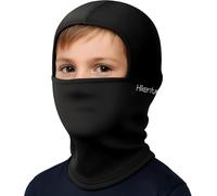 Jexnovashop-Cagoule D'hiver Pour Enfant - Coupe-Vent Et Ultra Chaud Pour Garçons Et Filles - Balaclava Sous Casque Pour Ski, Cyclisme, Vélo - Noir, Taille Unique, 45-56cm - A3