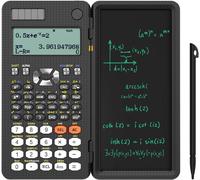 JEXNOVASHOP-calculatrice scientifique avec tablette d'écriture, 417 fonctions calculatrice 991ES Plus améliorée, batterie solaire, pour ingénieur, enseignant, lycée collège fournitures de bureau
