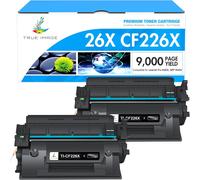 JEXNOVASHOP-Cartouche de Compatible pour HP 26X CF226X 26A CF226A Laserjet Pro MFP M402dn M402n M426dw M426fdw M426fdn M402dw M402d M402 M426 Toner (Noir,Pack de 2)