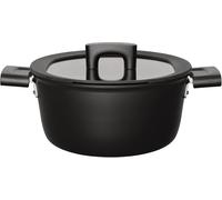 Jexnovashop-Casserole Avec Couvercle, Ø 22 Cm, Capacité : 3,5 Litres, Convient À Toutes Les Plaques De Cuisson, Aluminium/Plastique, Résiste Aux Rayures, Revêtement Antiadhésif, Hard Face, 1052227