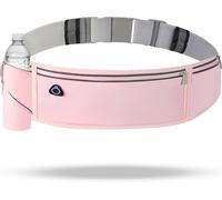 Jexnovashop-Ceinture De Course À Pied Imperméable Avec Porte-Bouteille ¿ Sac De Taille Réfléchissant Pour Homme Et Femme ¿ Ceinture De Fitness Multi-Poches En Lycra Avec Port Pour Écouteurs ¿ Convien