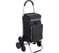 JEXNOVASHOP-Chariot de courses - 56 litres - 3x3 monte-escalier - Avec compartiment réfrigérant - Sac amovible et imperméable/Shopper pliable/Chariot de courses / 6816810