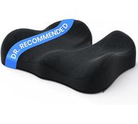 JEXNOVASHOP-Coussin Coccyx, Ergonomique Assise en Mousse à Mémoire pour Soulager la Pression et Le Inconfort des Hanches, du Coccyx et de la Sciatique, pour Chaise de Bureau, Fauteuil Roulant et Voit