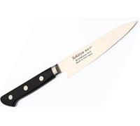 JEXNOVASHOP-Couteau Japonais Professionnel Petty knife Utilitaire en acier Molybdène Lame 120 mm, Couteaux de Cuisine fabriqué au Japon