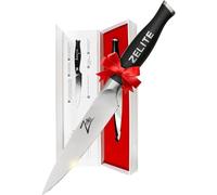 JEXNOVASHOP-Couteau polyvalent , série Comfort-Pro - Couteau de chef en acier inoxydable à haute teneur en carbone X50 Cr MoV - 127 mm